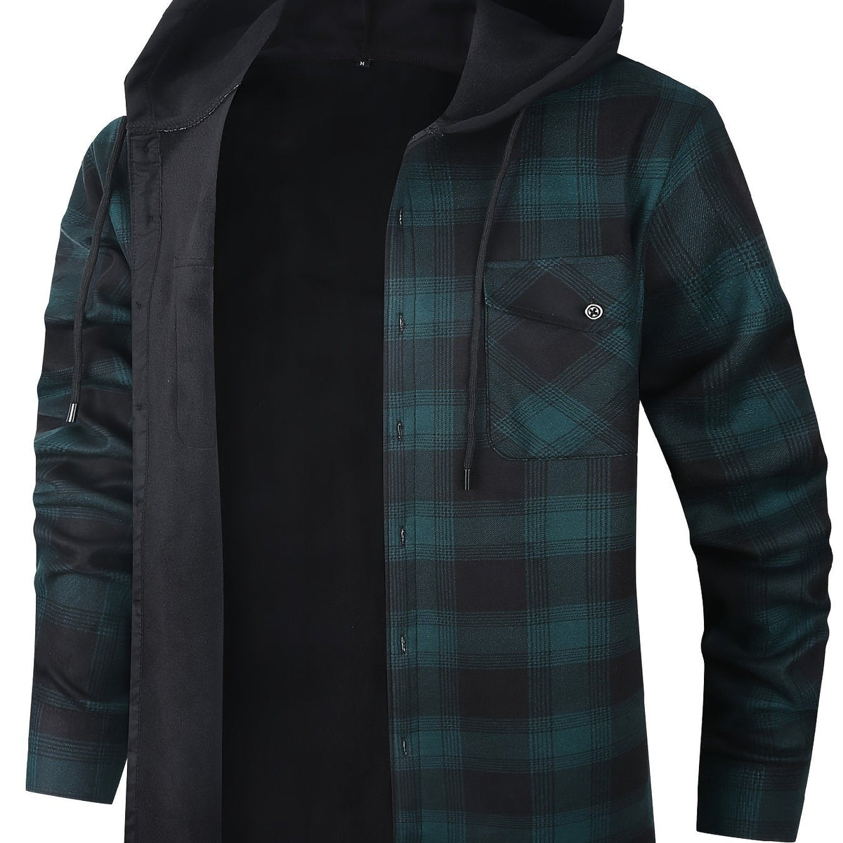 Rowan | Hooded Checked Shirt Jacket