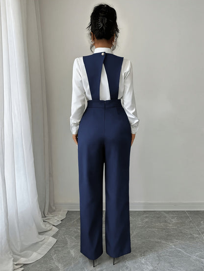 Tamsin | Tailored Wide-Leg Jumpsuit