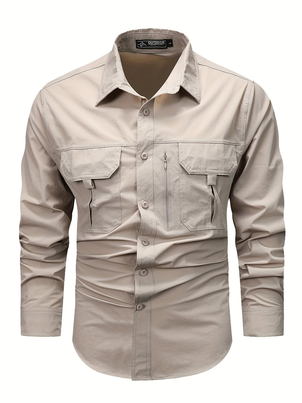 Hollis | Utility Long-Sleeve Cargo Shirt