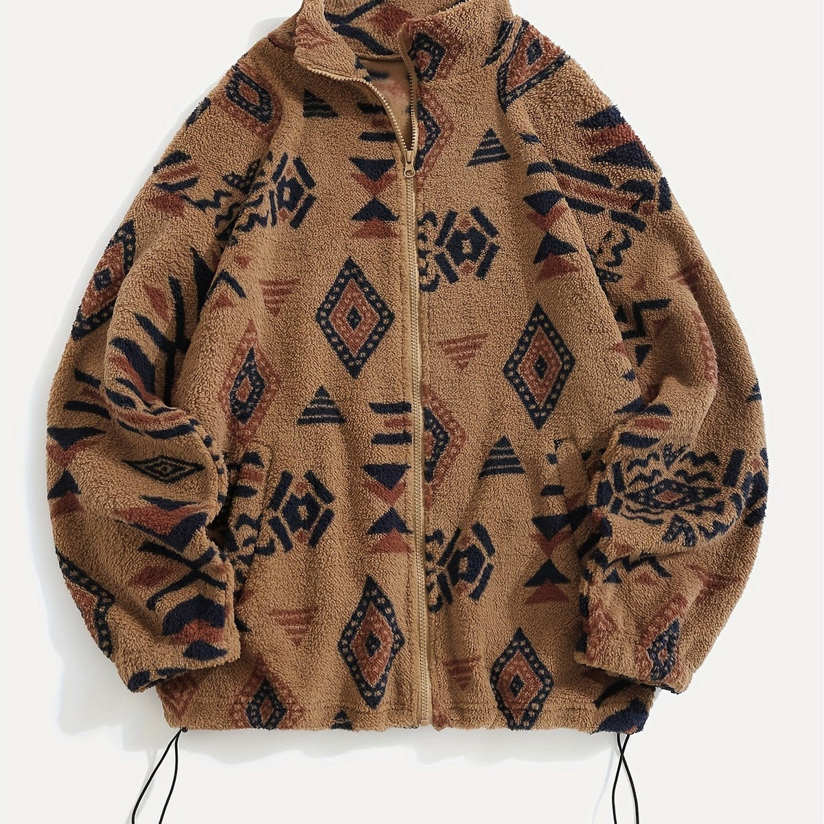 Lorraine | Patterned Zip-Up Jacket