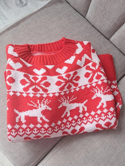 Lorelei | Festive Fair Isle Jumper
