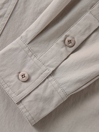 Hollis | Utility Long-Sleeve Cargo Shirt