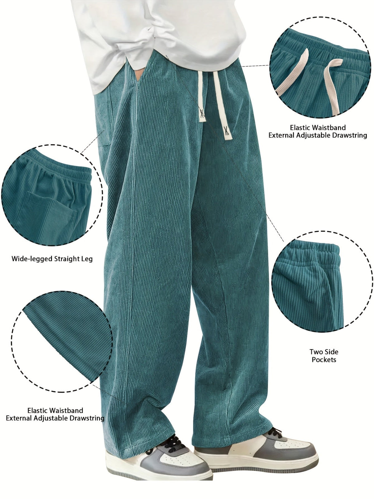 Grant | Relaxed Straight-Leg Trousers