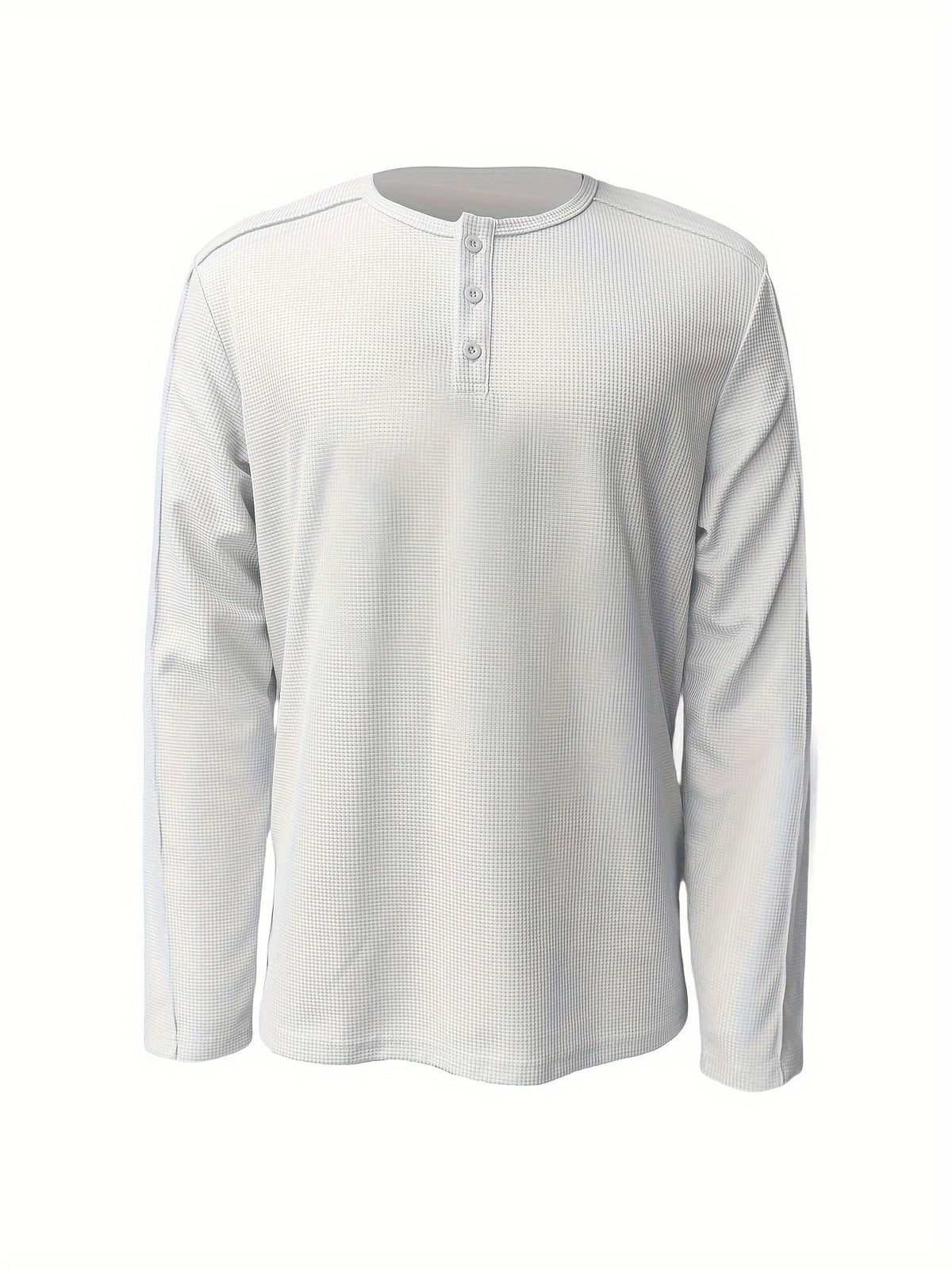 Lincoln | Textured Henley Shirt