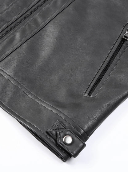 Rafael | Zip-Up Biker Jacket