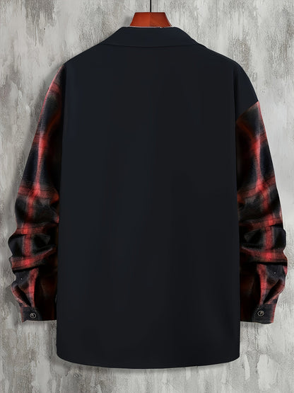 Calvin | Contrast Patchwork Shirt