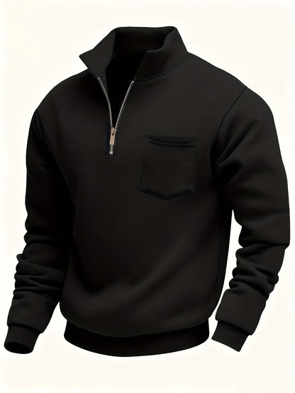Oscar | Refined Half-Zip Pullover