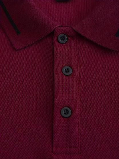 Reginald | Refined Long-Sleeve Polo Shirt