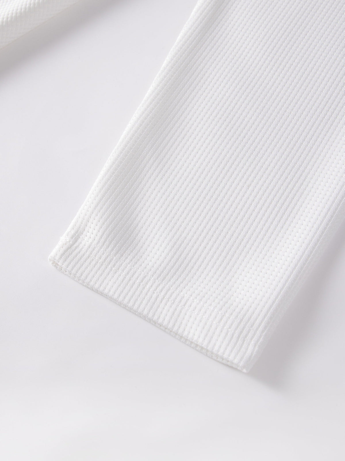 Frederick | Textured Waffle-Knit Long Sleeve Top