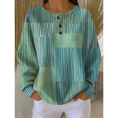 Petra | Artful Print Sweatshirt