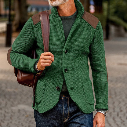 Baxter | Structured Stand-Collar Cardigan