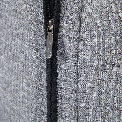 Bennett | Full-Zip Stand Collar Cardigan