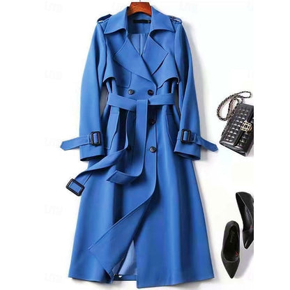 Lillian | Belted Longline Trench Coat