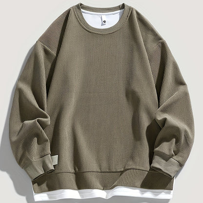 Auden | Layered Crewneck Sweatshirt