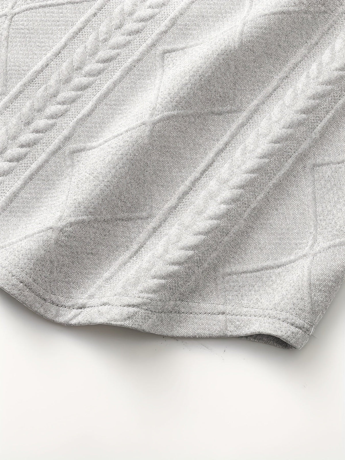 Clifford | Textured Knit-Look Long Sleeve Top