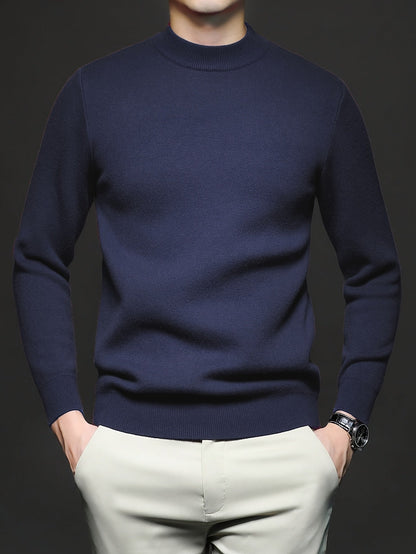 Tobias | Refined High-Neck Sweater