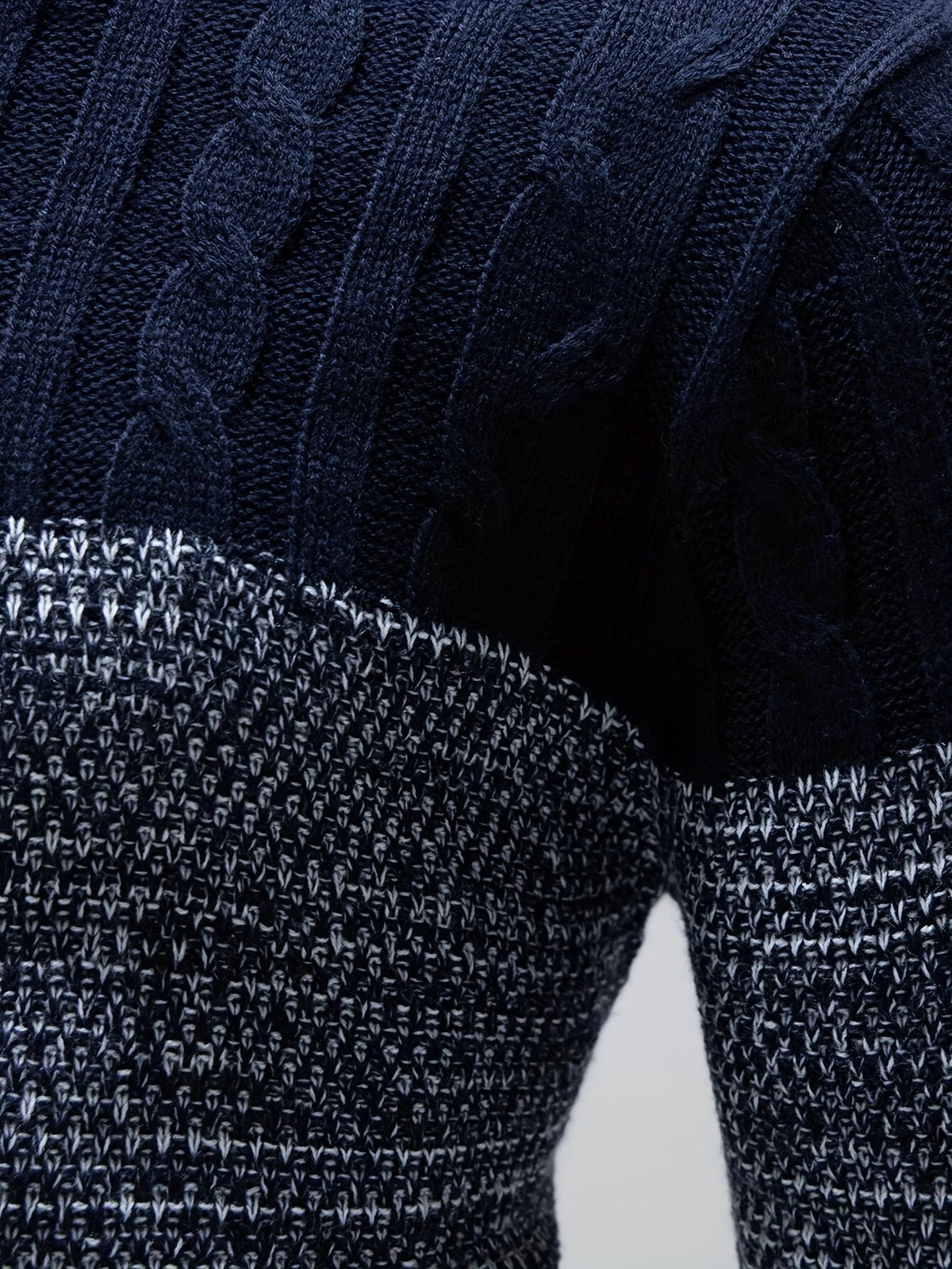 Thatcher | Colour-Block Crew Neck Jumper