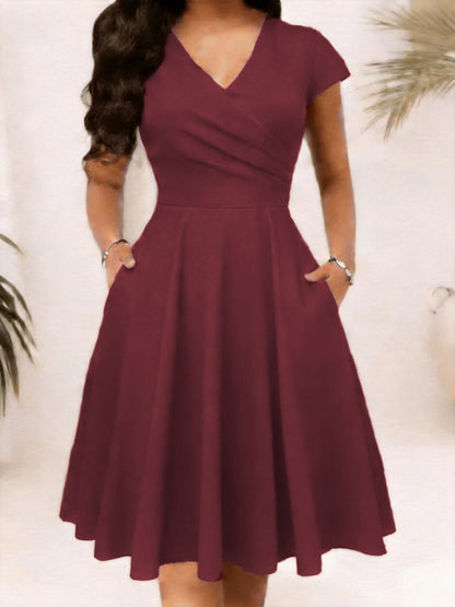 Nadine | Elegant Floral Midi Dress