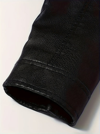 Damon | Classic Stand-Collar Moto Jacket