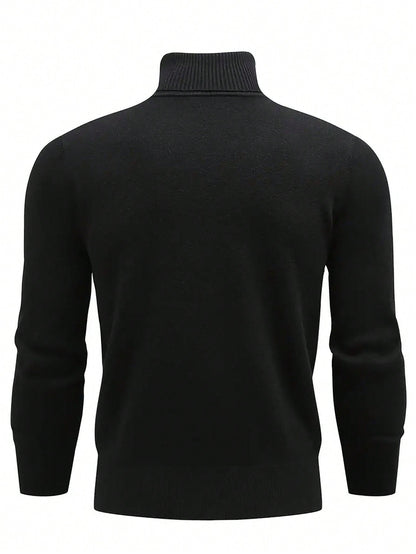 Duncan | Refined Roll-Neck Sweater