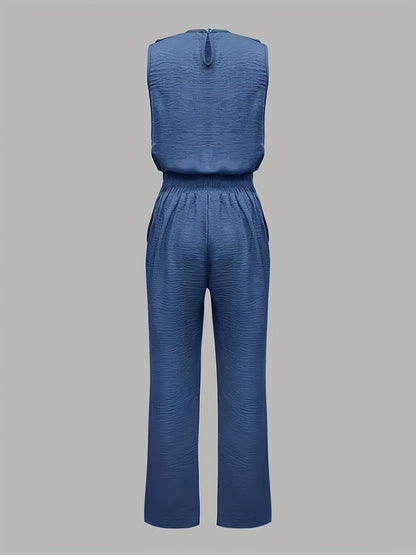 Susannah | Tailored Sleeveless Two-Piece Set