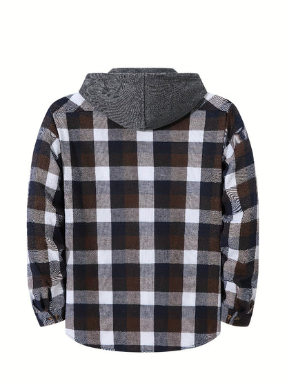 Byron | Rugged Hooded Shirt