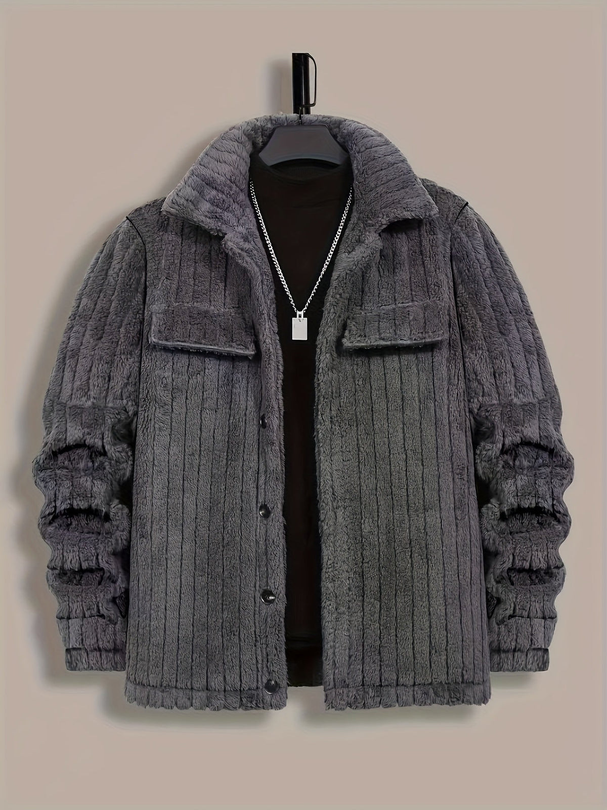 Warren | Cosy Textured Winter Jacket
