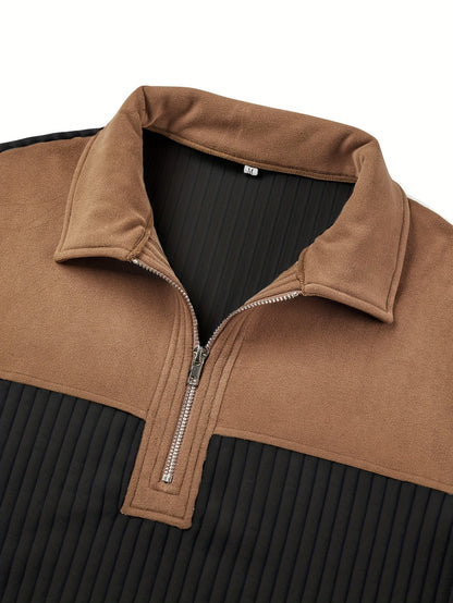 Barrett | Refined Zip-Neck Pullover