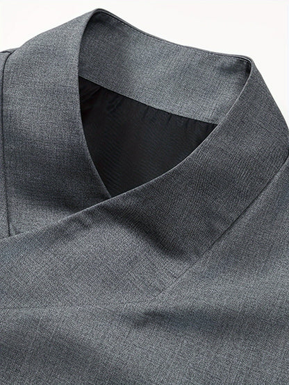Wallace | Slant-Button Tailored Waistcoat