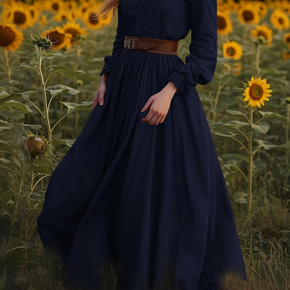 Susannah | Romantic High-Neck Maxi Dress