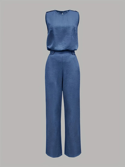 Susannah | Tailored Sleeveless Two-Piece Set