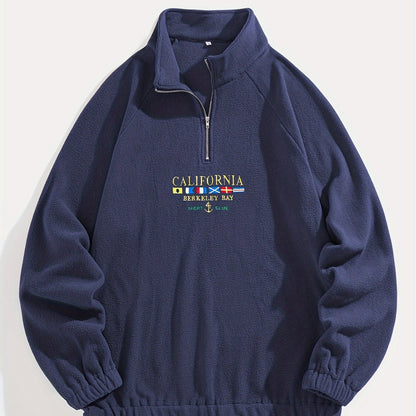 Nathan | Quarter-Zip High-Neck Sweatshirt