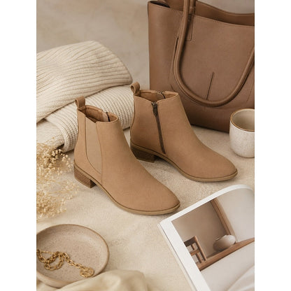 Nell | Pointed-Toe Ankle Boots
