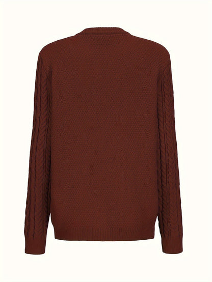Winifred | Textured Button-Front Cardigan