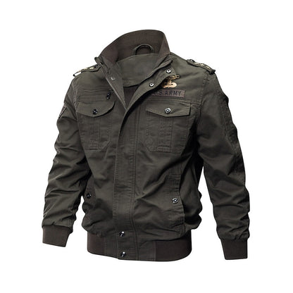 Franklin | Military-Style Bomber Jacket