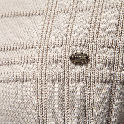 Hamish | Textured Crewneck Jumper