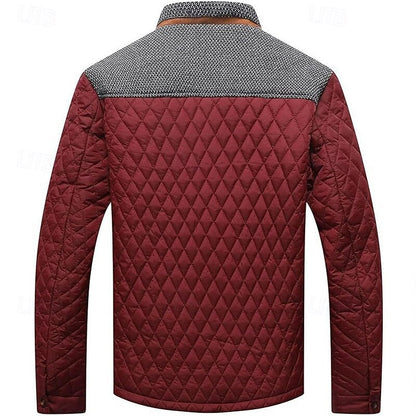 Maxwell | Quilted Stand-Collar Jacket