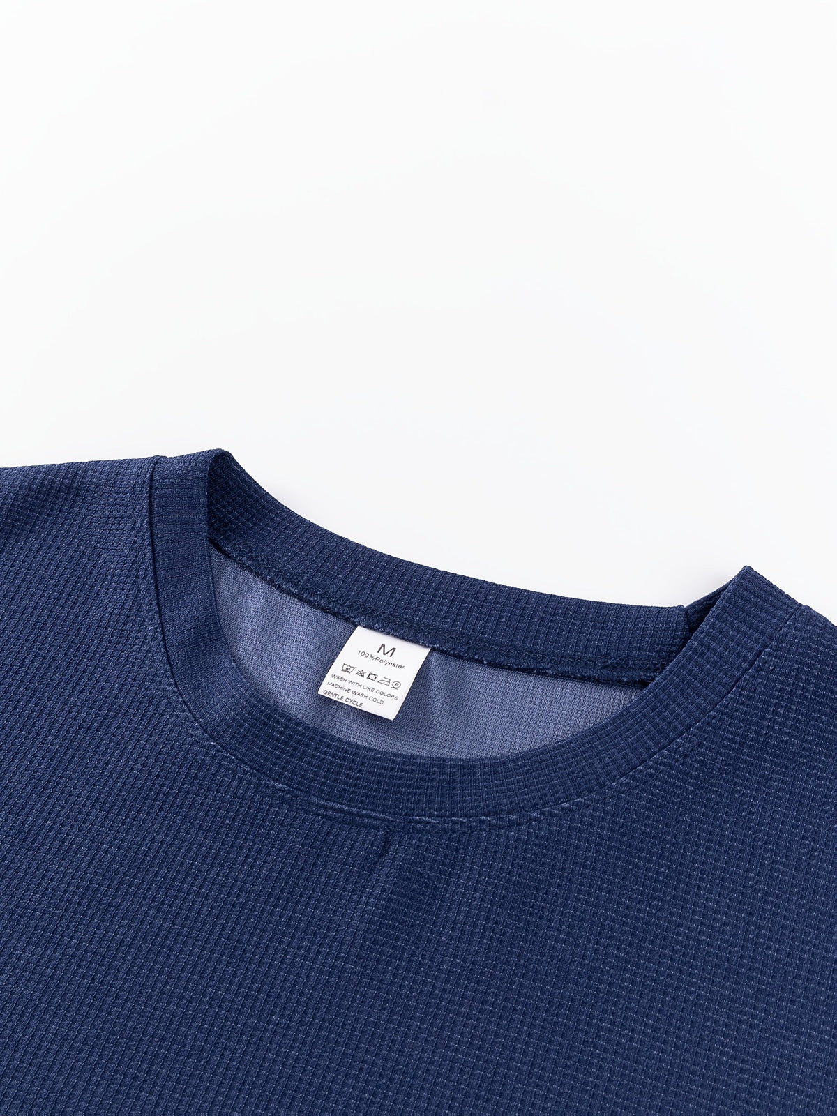 Frederick | Textured Waffle-Knit Long Sleeve Top