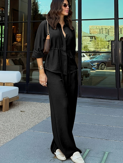 Miriam | Relaxed Drawstring Two-Piece Set