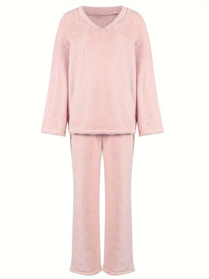 Nora | Relaxed V-Neck Two-Piece Set