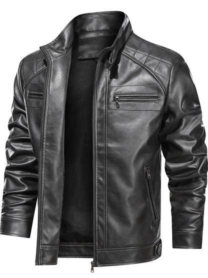 Rafael | Zip-Up Biker Jacket