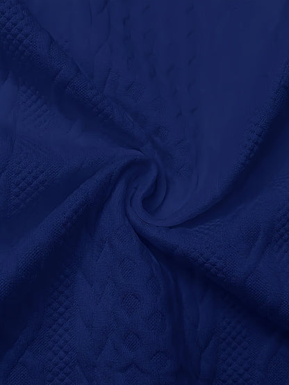 Pearl | Textured Zip-Up Hoodie