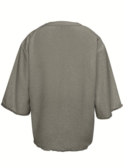 Silas | Relaxed Lace-Up Shirt