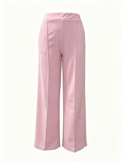 Marlene | High-Waisted Straight-Leg Trousers