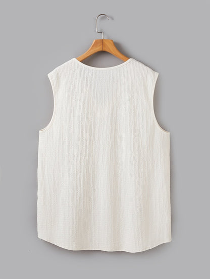 Damon | Relaxed V-Neck Tank Top