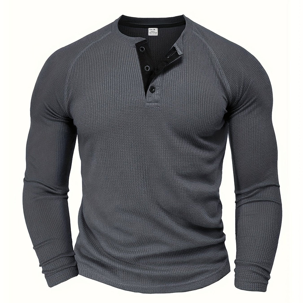Tobias | Refined Button-Placket Henley Top
