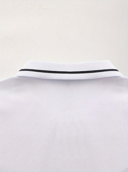 Reginald | Refined Long-Sleeve Polo Shirt