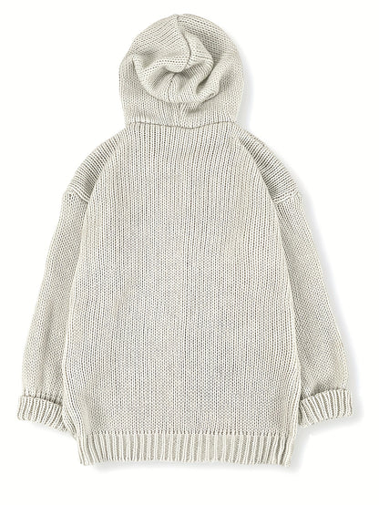 Faye | Cosy Hooded Cardigan