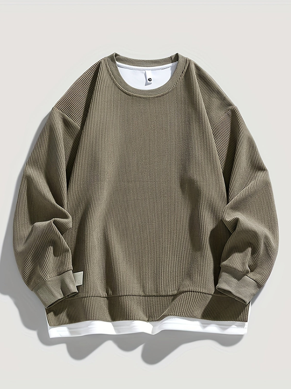 Auden | Layered Crewneck Sweatshirt