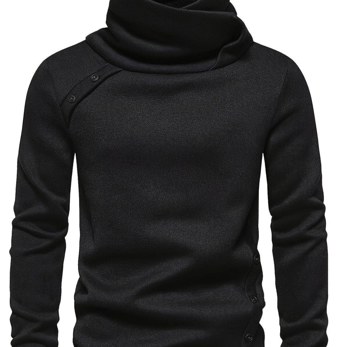 Marcus | Slouch-Neck Button Sweater